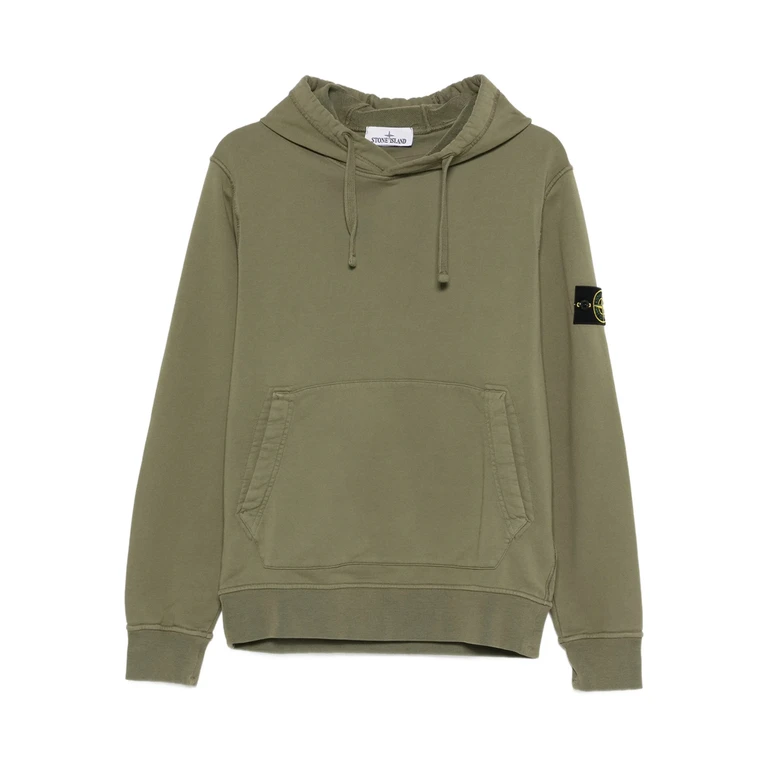 Stone Island Pouch Pocket Hooded Sweatshirt