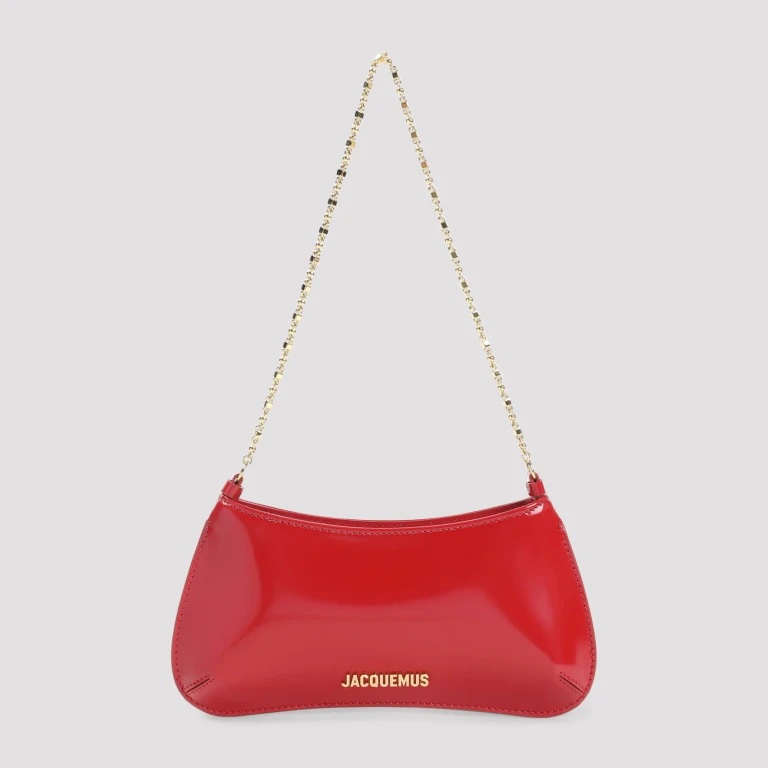 JACQUEMUS - Jacquemus Le Petit Bisou Chaine Handbag
