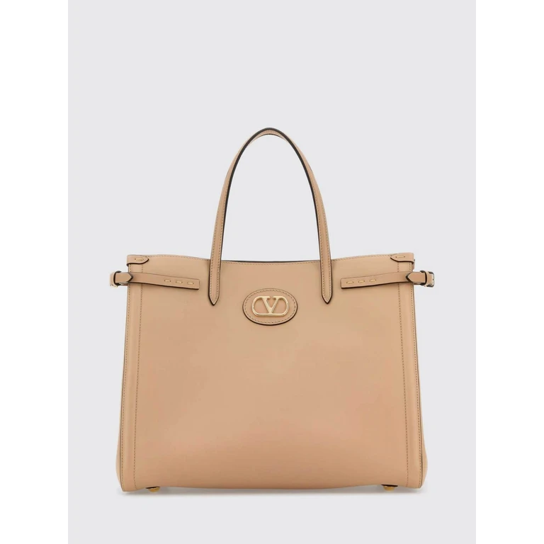 Antibes Leather Handbag with VLogo Signature and Double Handle (8W2B0R19YYQWRP)