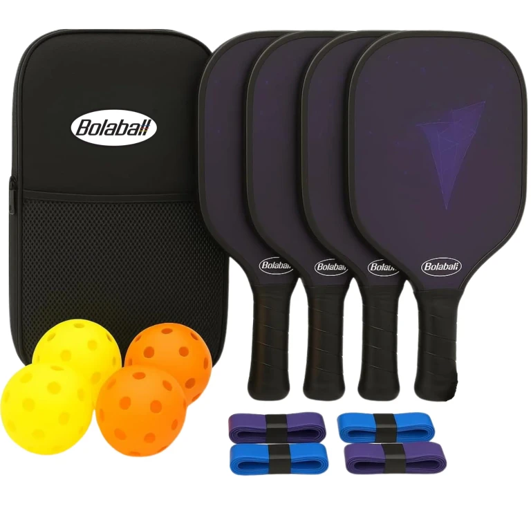 Pickleball Paddles Set of 4