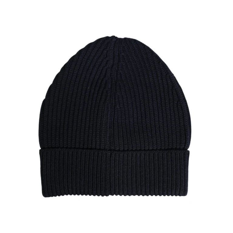 Dolce & Gabbana Blue Cashmere Knitted Winter Beanie Hat Black - Men