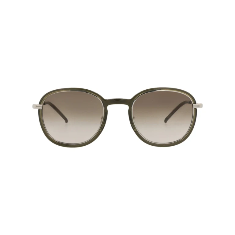 Round-Frame Injection Sunglasses