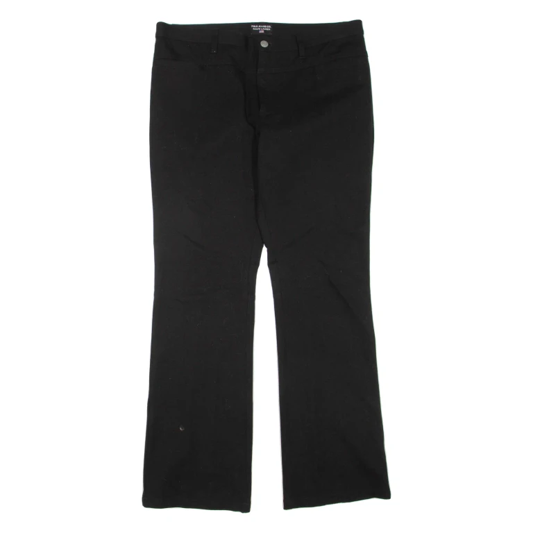 RALPH LAUREN POLO JEANS COMPANY Womens Trousers Black Regular Bootcut W34 L31