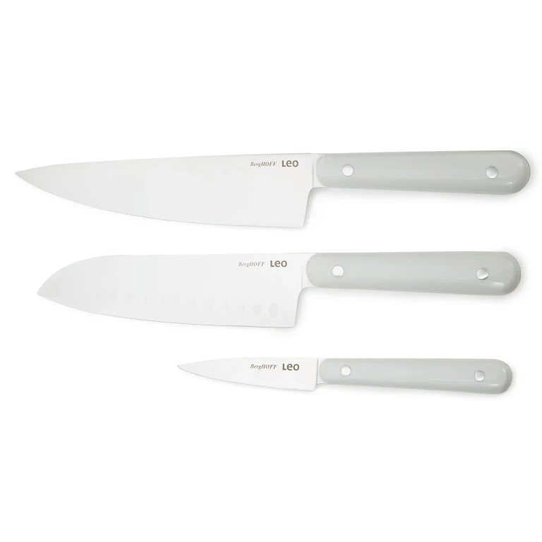 Leo Glints 3Pc Stainless Steel Cutlery Set, Spirit