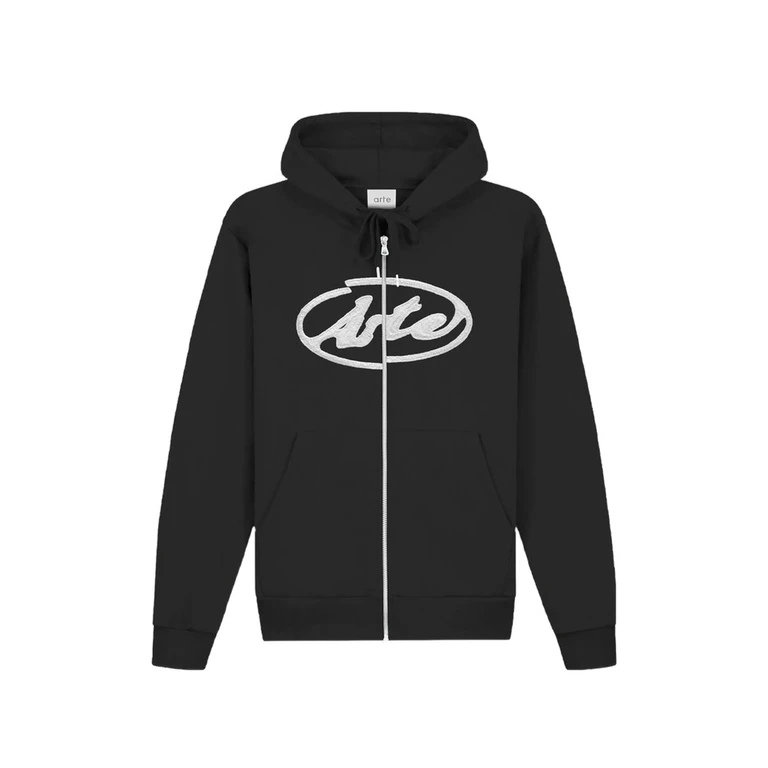 Circle Logo Zip-up Hoodie
