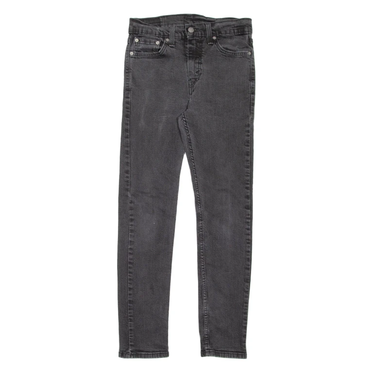 LEVI'S 511 Jeans Mens Black Slim Straight W29 L30