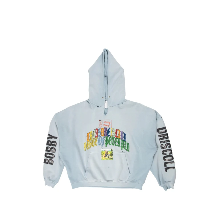 Paly Hollywood Bobby Driscoll Graphic-print Distressed Hoodie