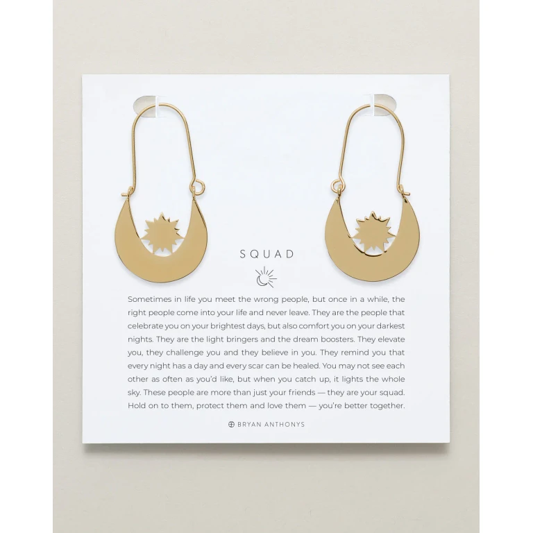 Squad Hoop Earrings