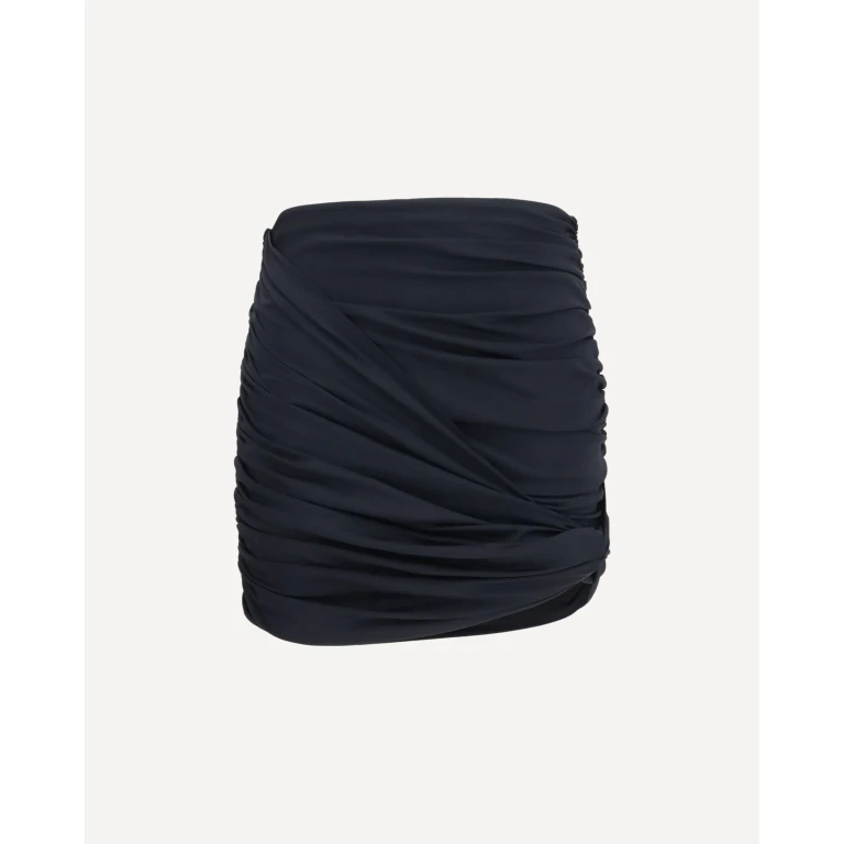 Draped swim Mini Skirt Female 38