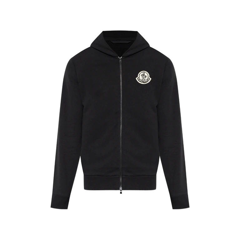 Moncler Logo-patch Zip-up Hoodie