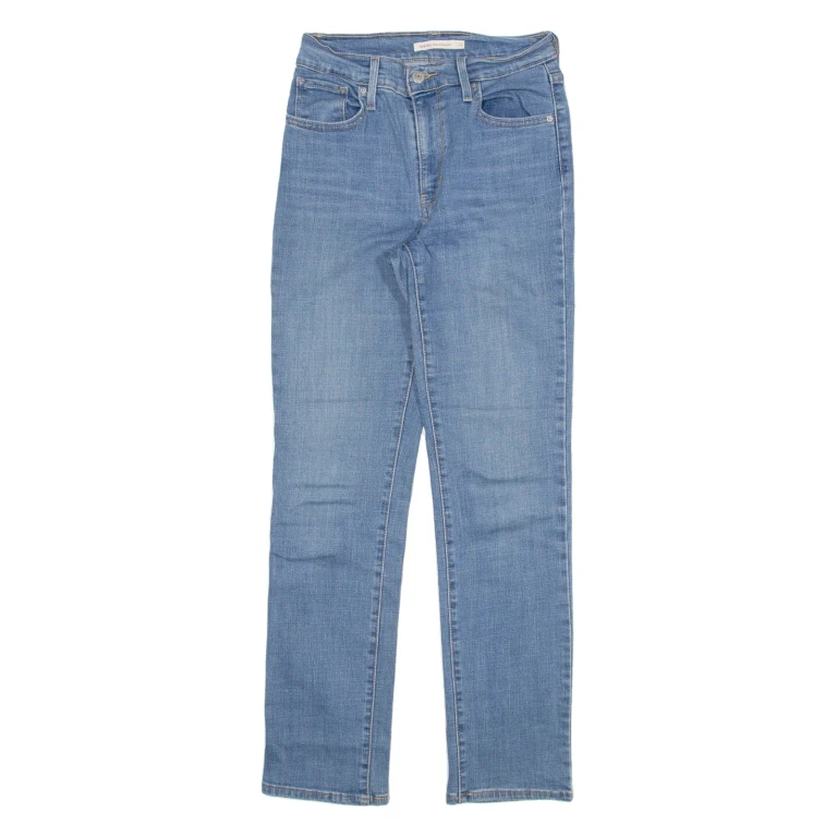 LEVI'S 724 Womens Jeans Blue Slim Straight W26 L29