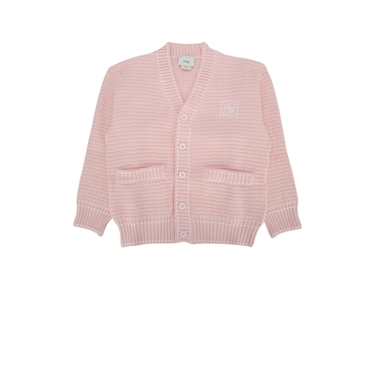 Cardigan Selleria Knit Babypink Maglieria