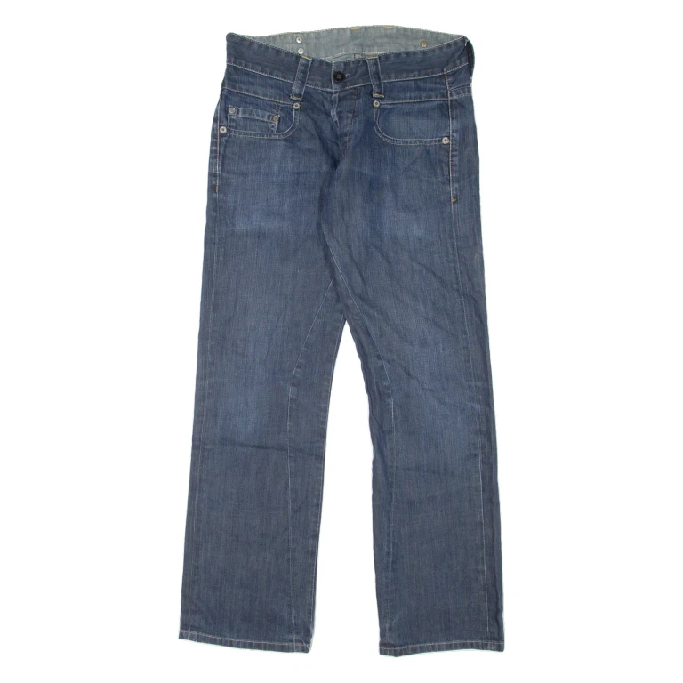 G-STAR Mens Jeans Blue Regular Straight Stone Wash W31 L32
