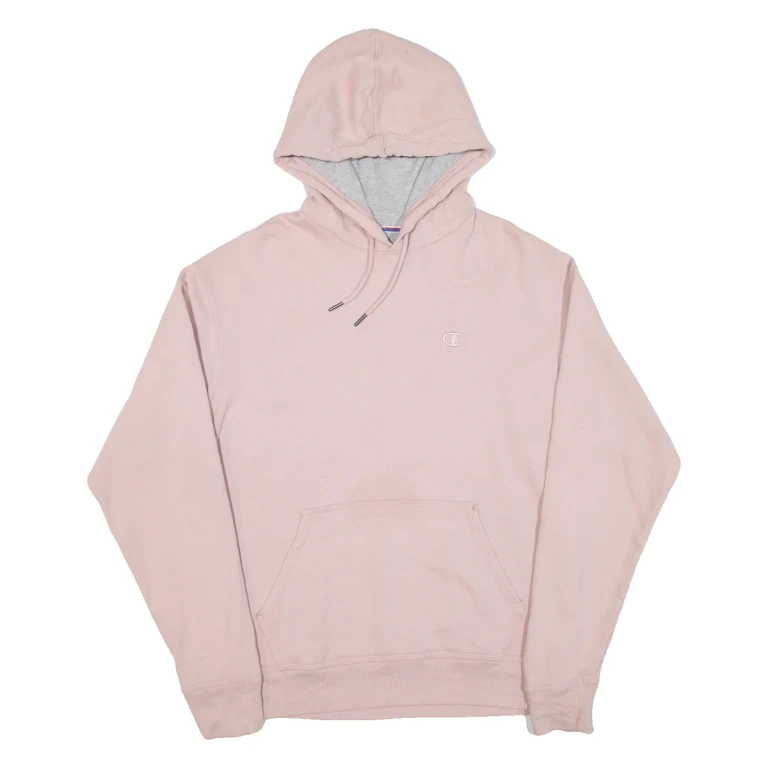 CHAMPION Womens Pink Hoodie M
