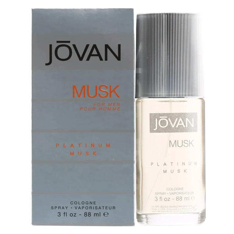 Jovan Platinum Musk Cologne