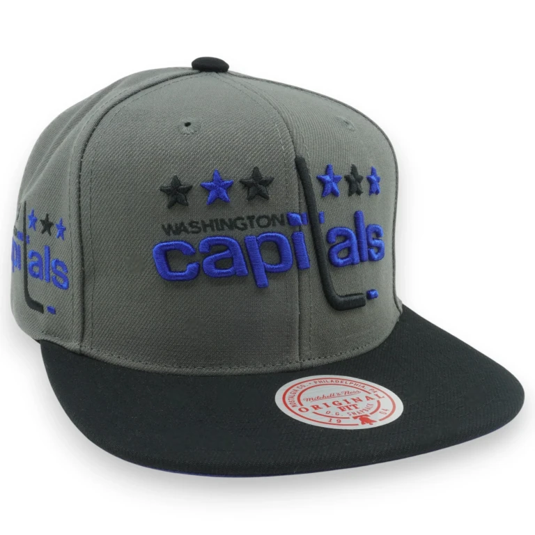 Men's NHL Storm Front Snapback Vntg Capitals Snapback Caps