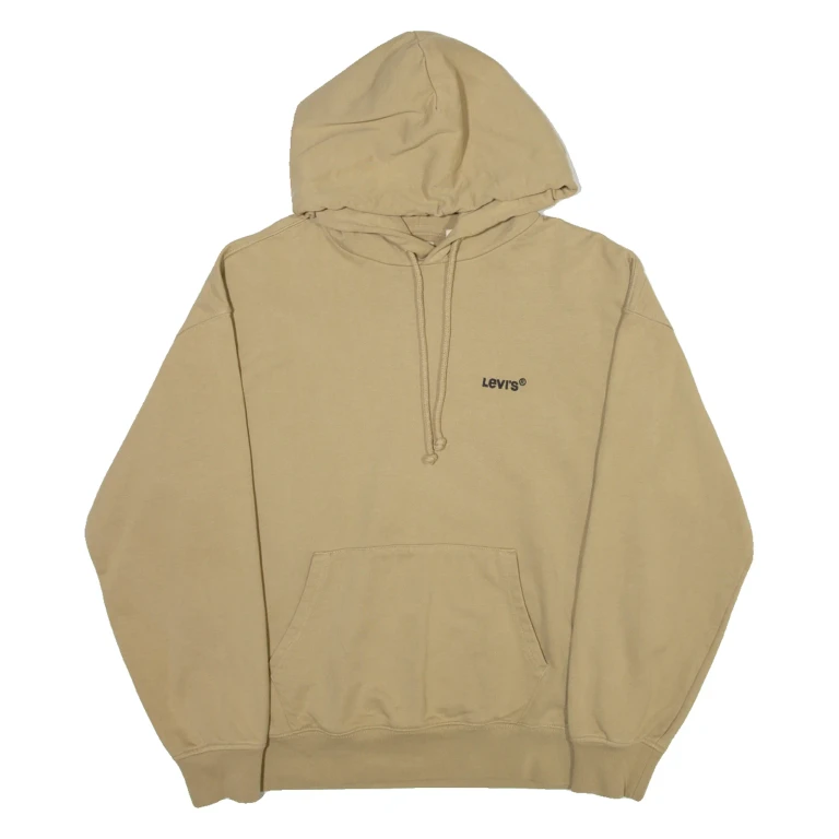 LEVI'S Mens Brown Hoodie S
