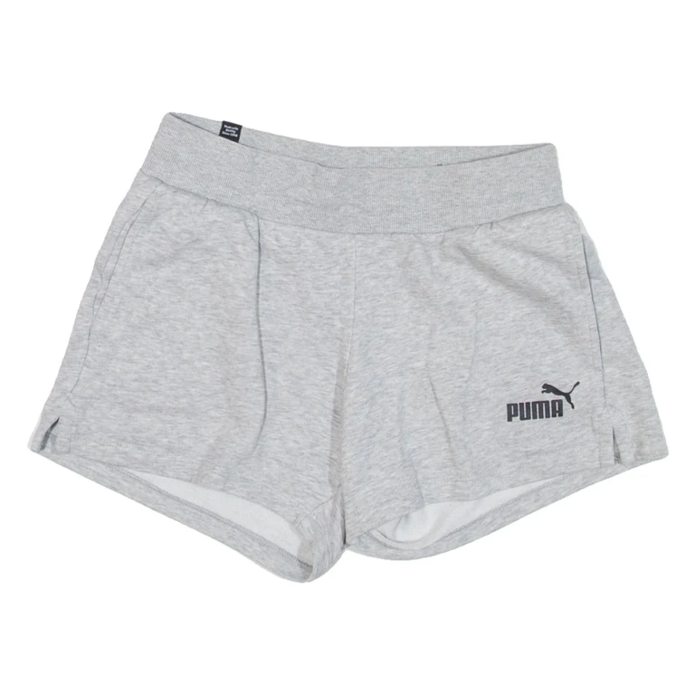 PUMA Womens Casual Shorts Grey Relaxed XS W26