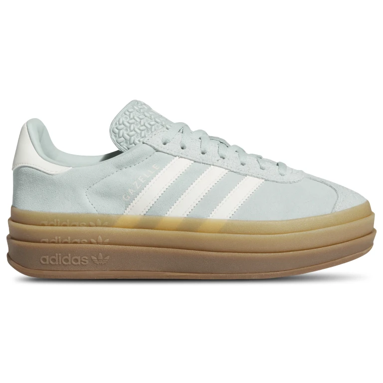 [JS3902] Womens adidas Gazelle Bold ‘Ash Green'