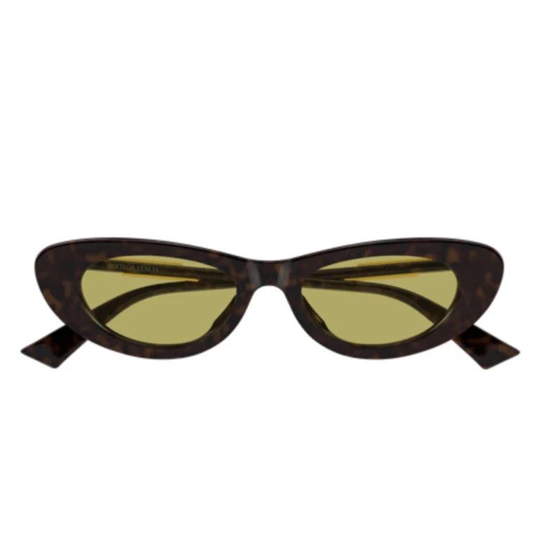 Bottega Veneta Bv1447s Linea Ribbon Havana Acetato Riciclato Sunglasses - Women