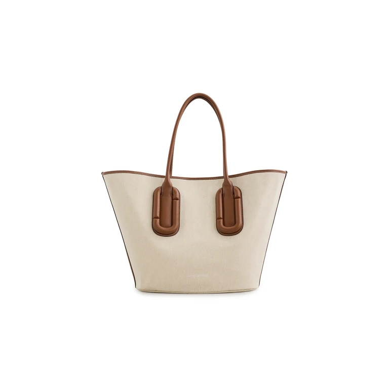 The Summer Tote BEIGE/ARGAN OIL One Size