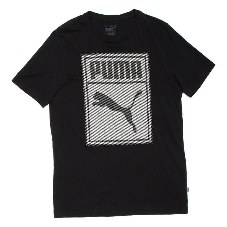 PUMA Mens T-Shirt Black M