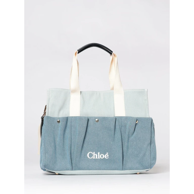 CHLOÉ Blanket Set Kids color Blue (C20943Z10)