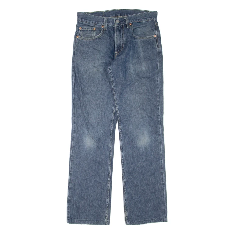LEVI'S Womens Jeans Blue Regular Straight W30 L34