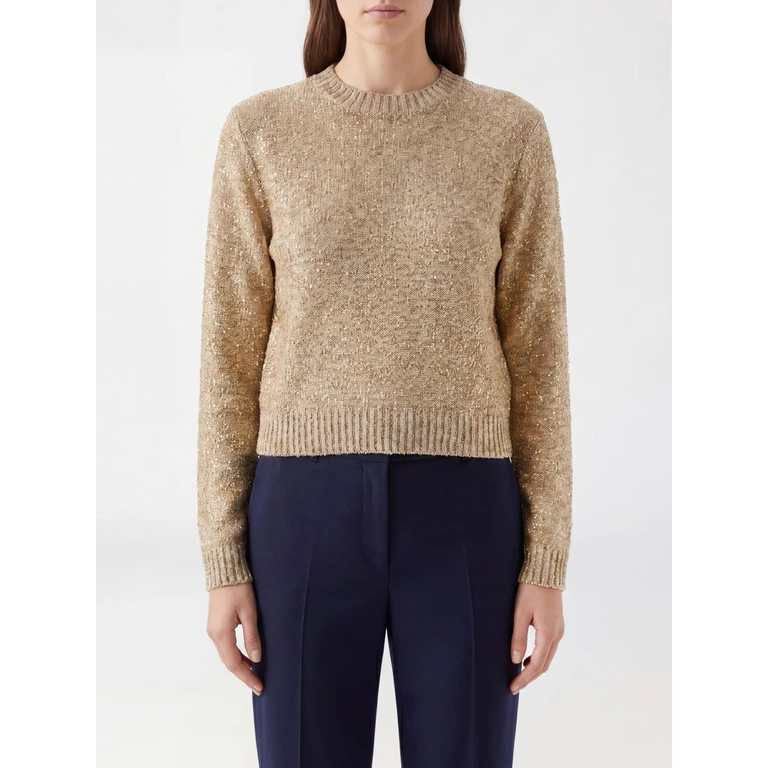 BRUNELLO CUCINELLI Linen and Cashmere Long-Sleeved Crew Neck Jumper (MJC547000C9732)