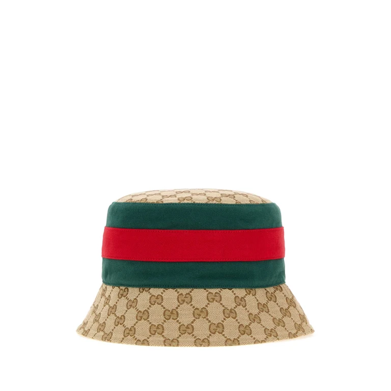 Gucci Gg Fabric Bucket Hat Ropedarkgreen Pl Pa Co Cappelli - Men