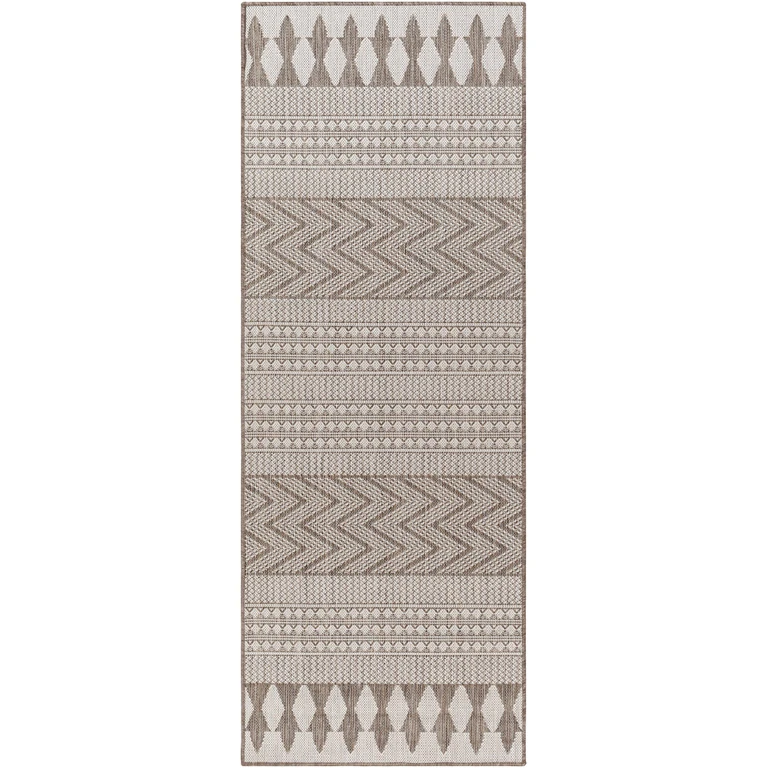 Asif Brown Outdoor Area Rug