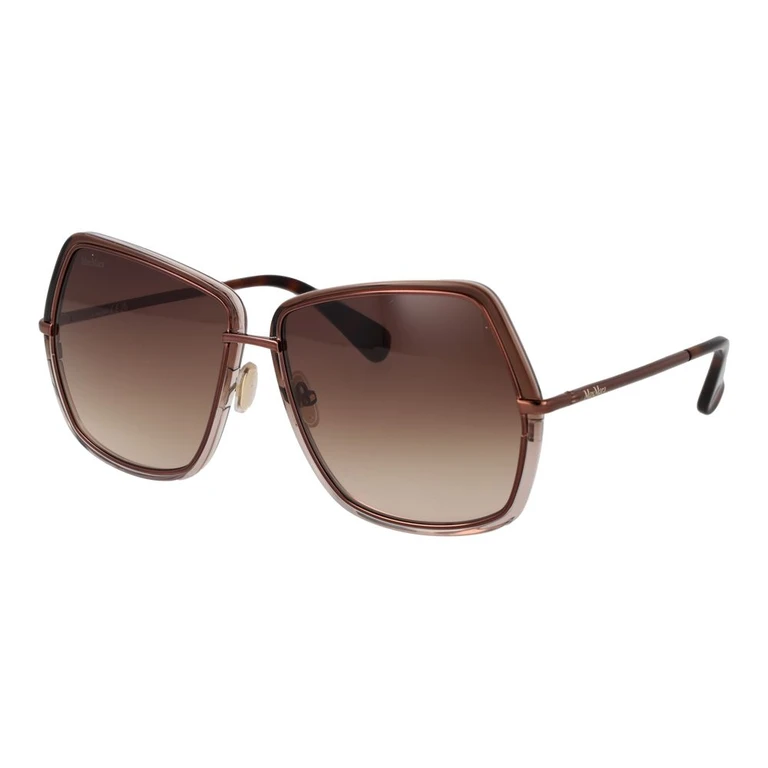 Max Mara Bronze Metal Sunglasses - Women