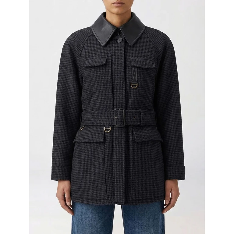 CHLOÉ Coat Woman color Black (CH25WVE17174010)