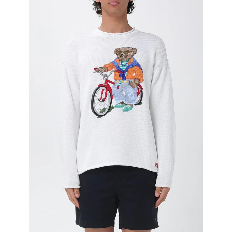 Sweater Men color White (710B13896001)