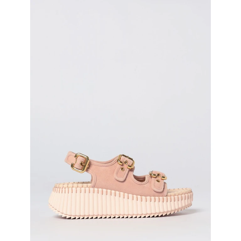 CHLOÉ Heeled Sandal Woman color Pink (CH26S17KVI6I5)
