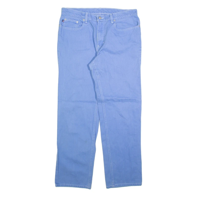 POLO RALPH LAUREN Womens Jeans Blue Regular Straight W32 L30