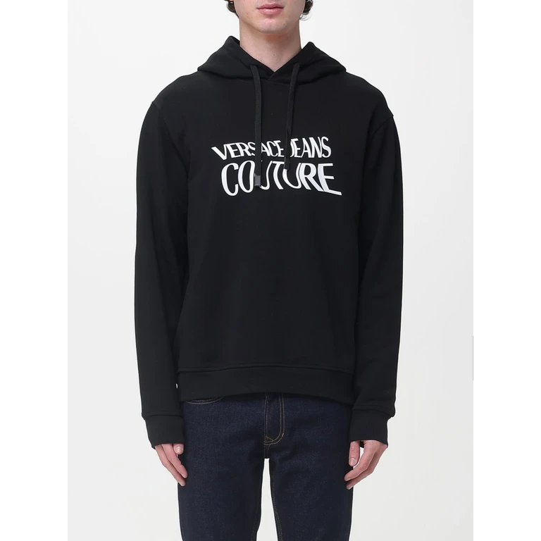 VERSACE JEANS COUTURE Sweatshirt Men color Black (80GAIE05CF00E899)