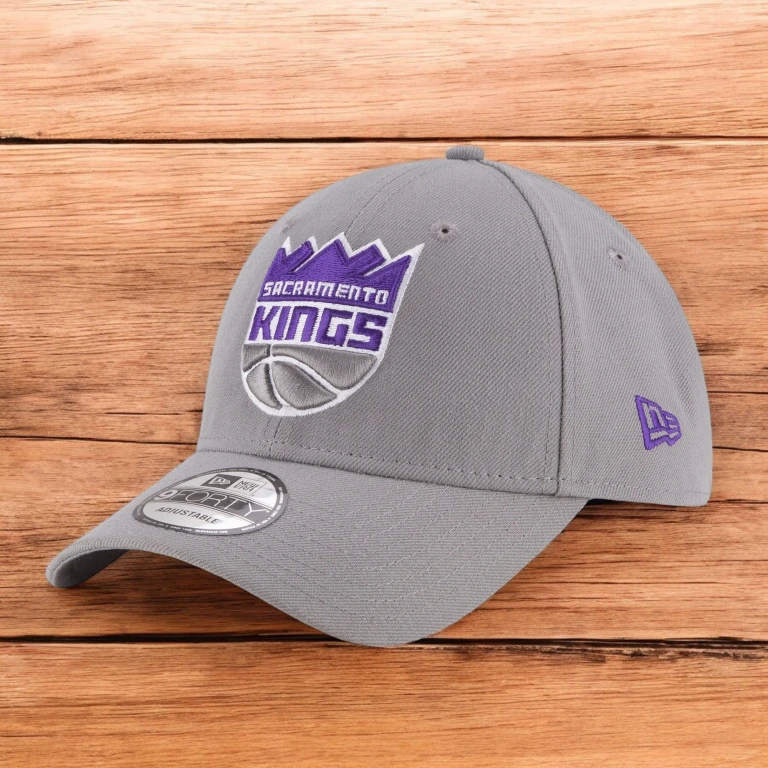 Men's NBA Sacramento Kings 9Forty The League Strapback Gray