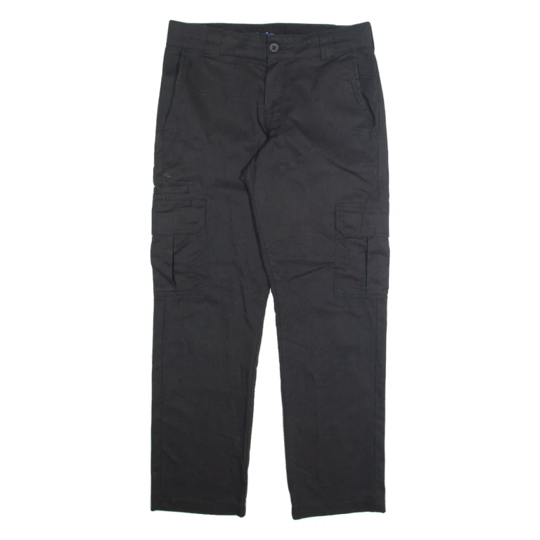 DICKIES Cargo Mens Trousers Black Regular Straight W30 L30