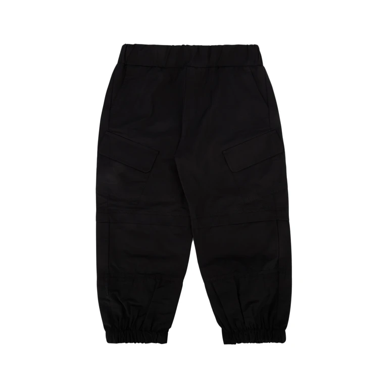 Msgm Kids Pantalone Neroblack Pantaloni