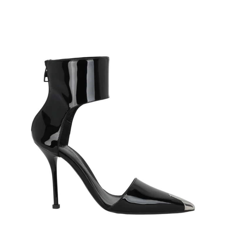 Punk Patent Leather Heels