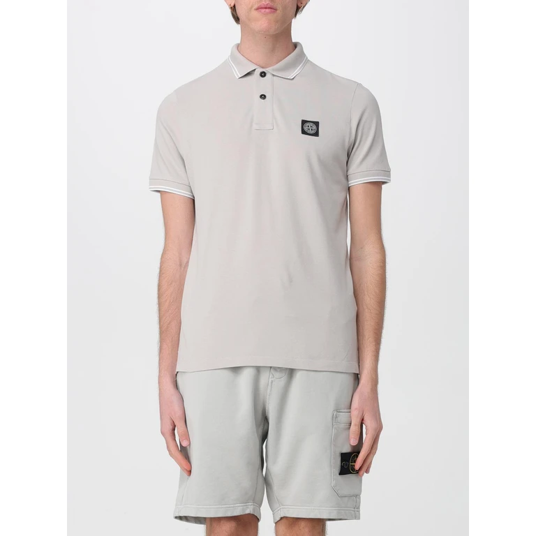 Polo Shirt Men color Grey (2200010S0018V0061)