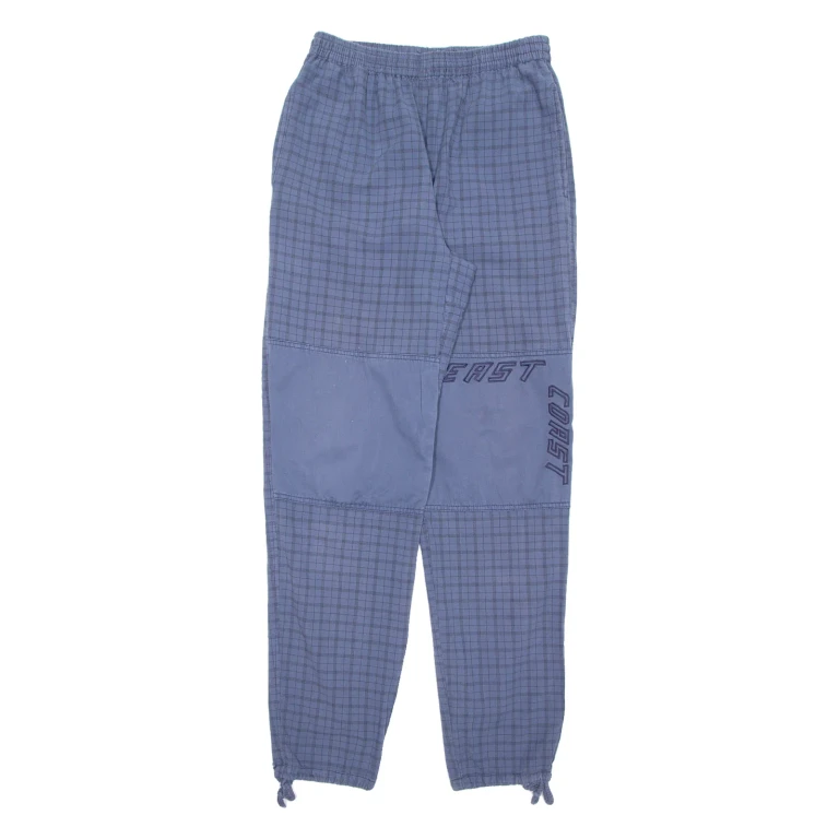 EAST COAST Mens Joggers Blue Tapered S W26 L31
