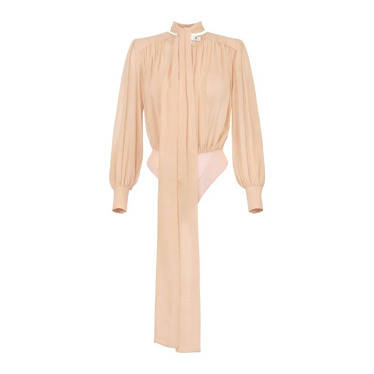 Elisabetta Franchi Top - Couleur Chair (CB00663E2EA1)