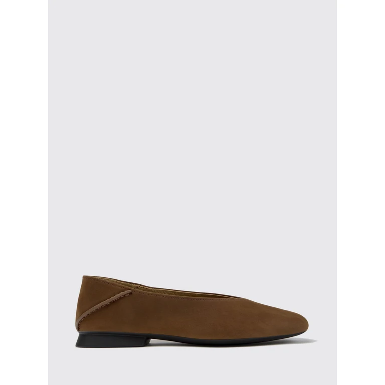 Casi Myra Suede Ballet Flats with OrthoLite Insole and Round Toe (K201253-058CASIMYRA0)