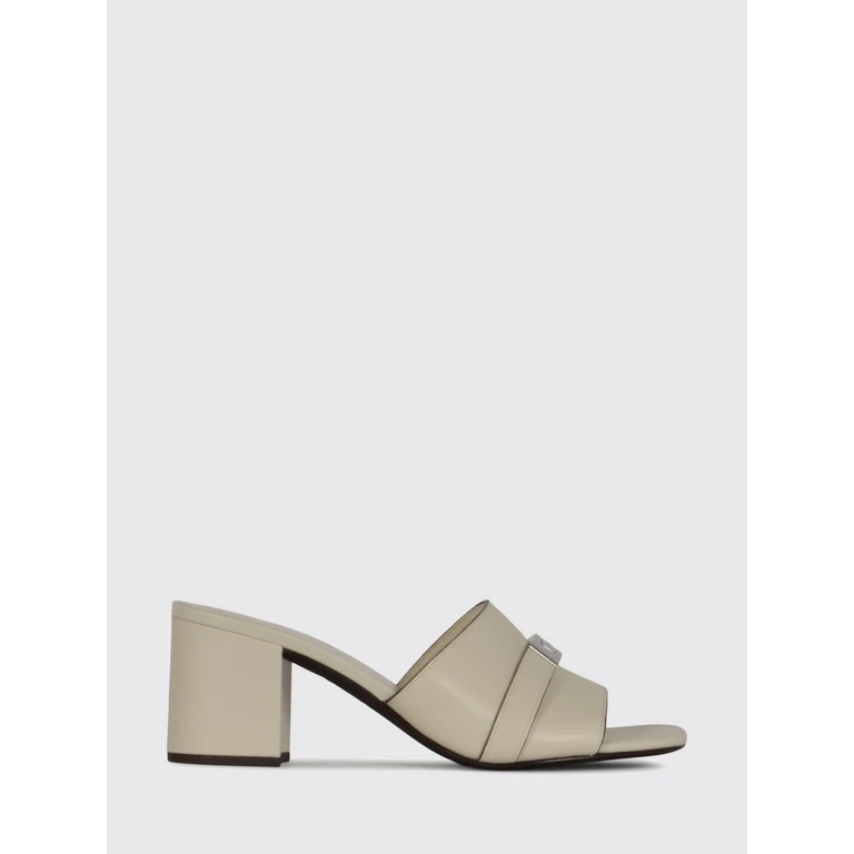 Heeled Sandal Woman color Yellow Cream (181952250)