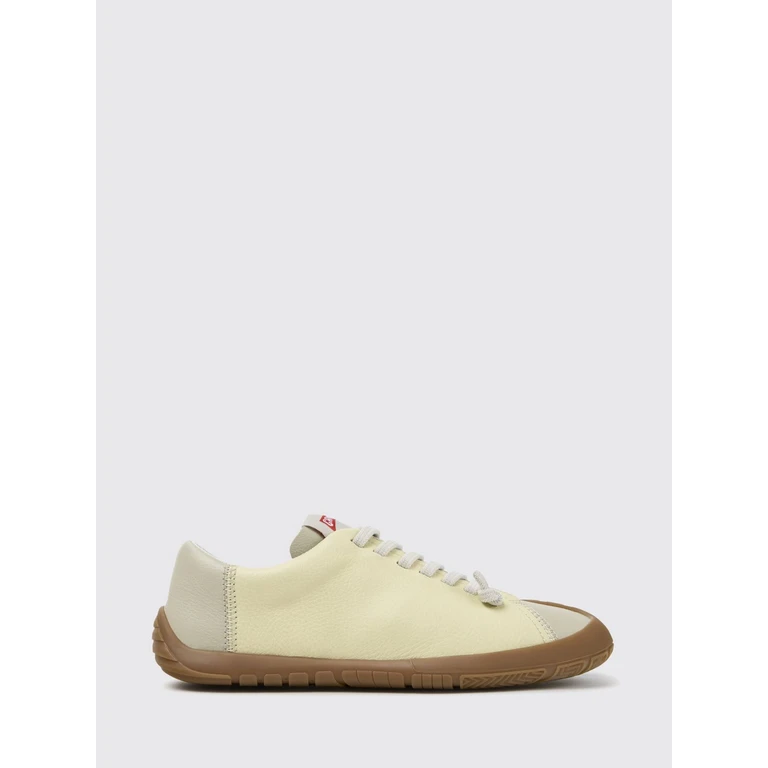 Twins Bicolour Smooth Leather Slip-On Trainers with Elastic Laces (K201940-011TWINS0)