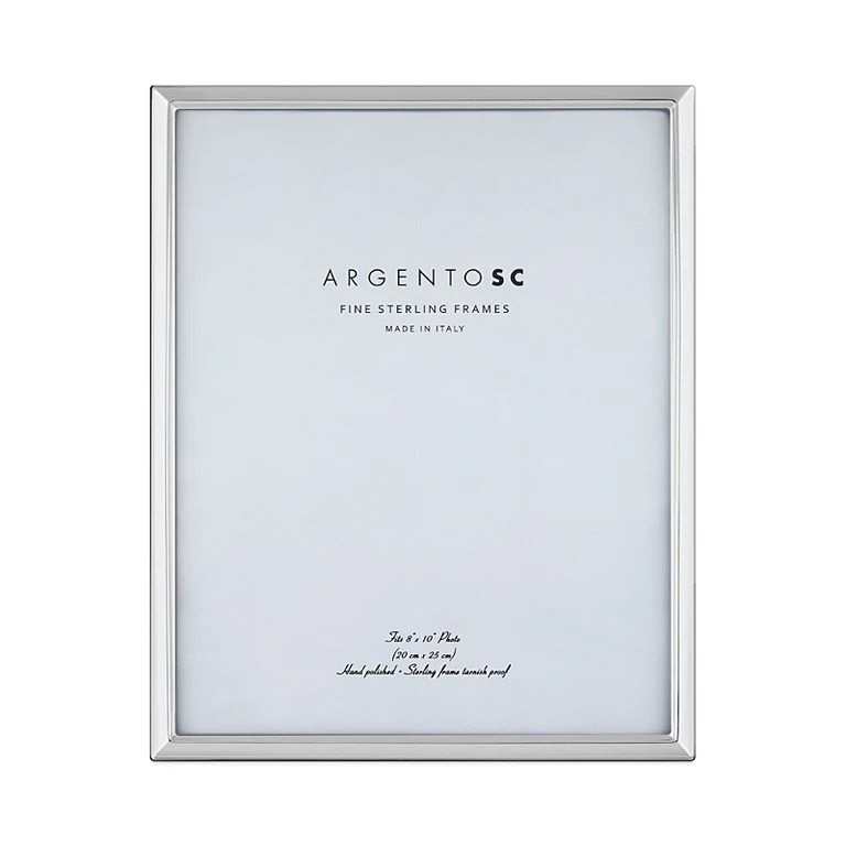 Argento Sc Sterling Silver Picture Frame, 8 x 10