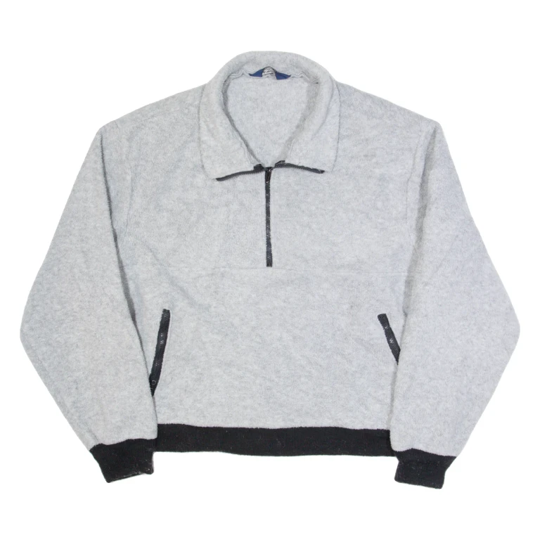 WOOLRICH Mens Pullover Jacket Grey L
