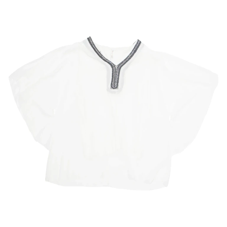 MODA FASHION Womens Blouse White Sleeveless L